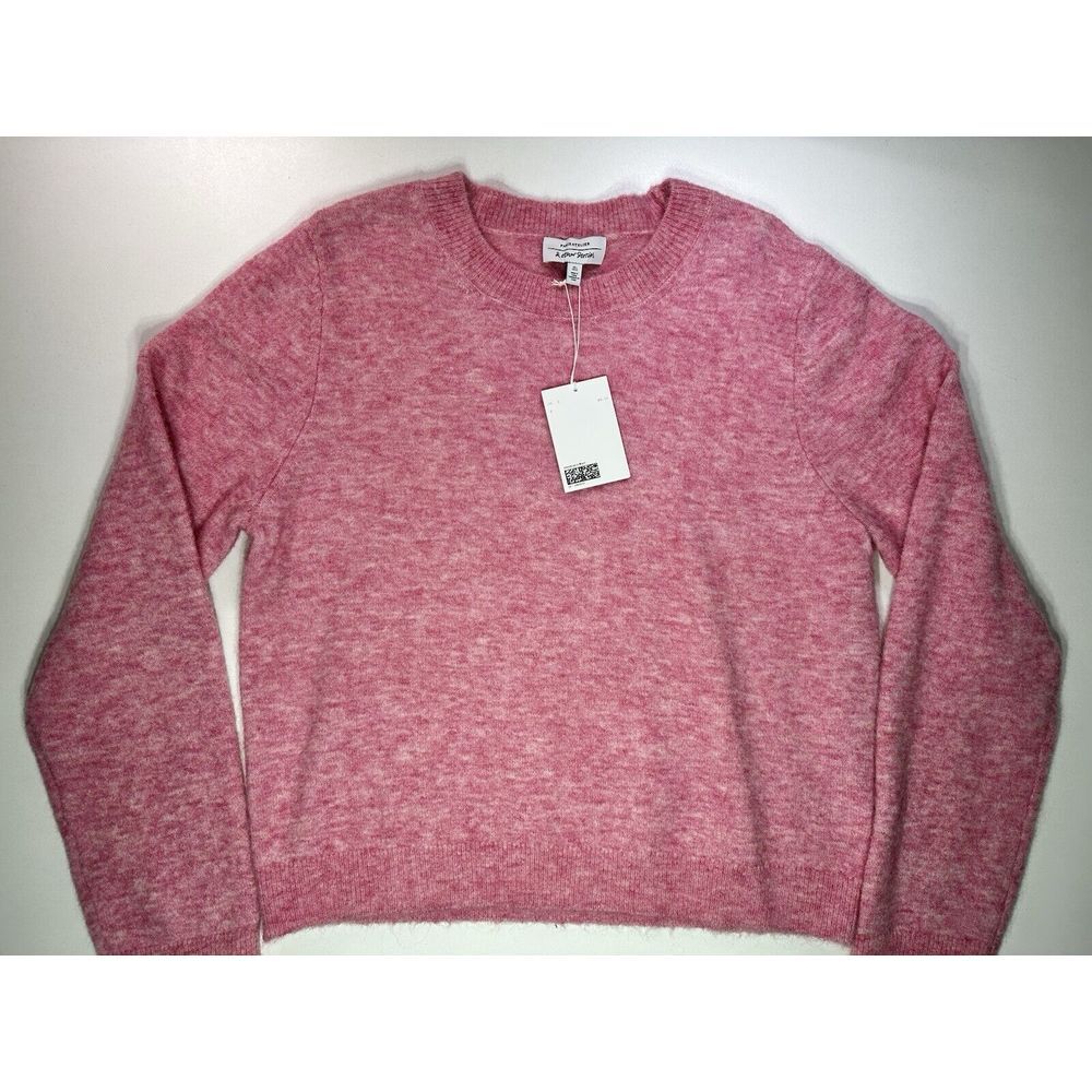 Paris Atelier & Other Stories Sweater Alpaca Wool Blend Pink Size Large - Picture 2 of 11